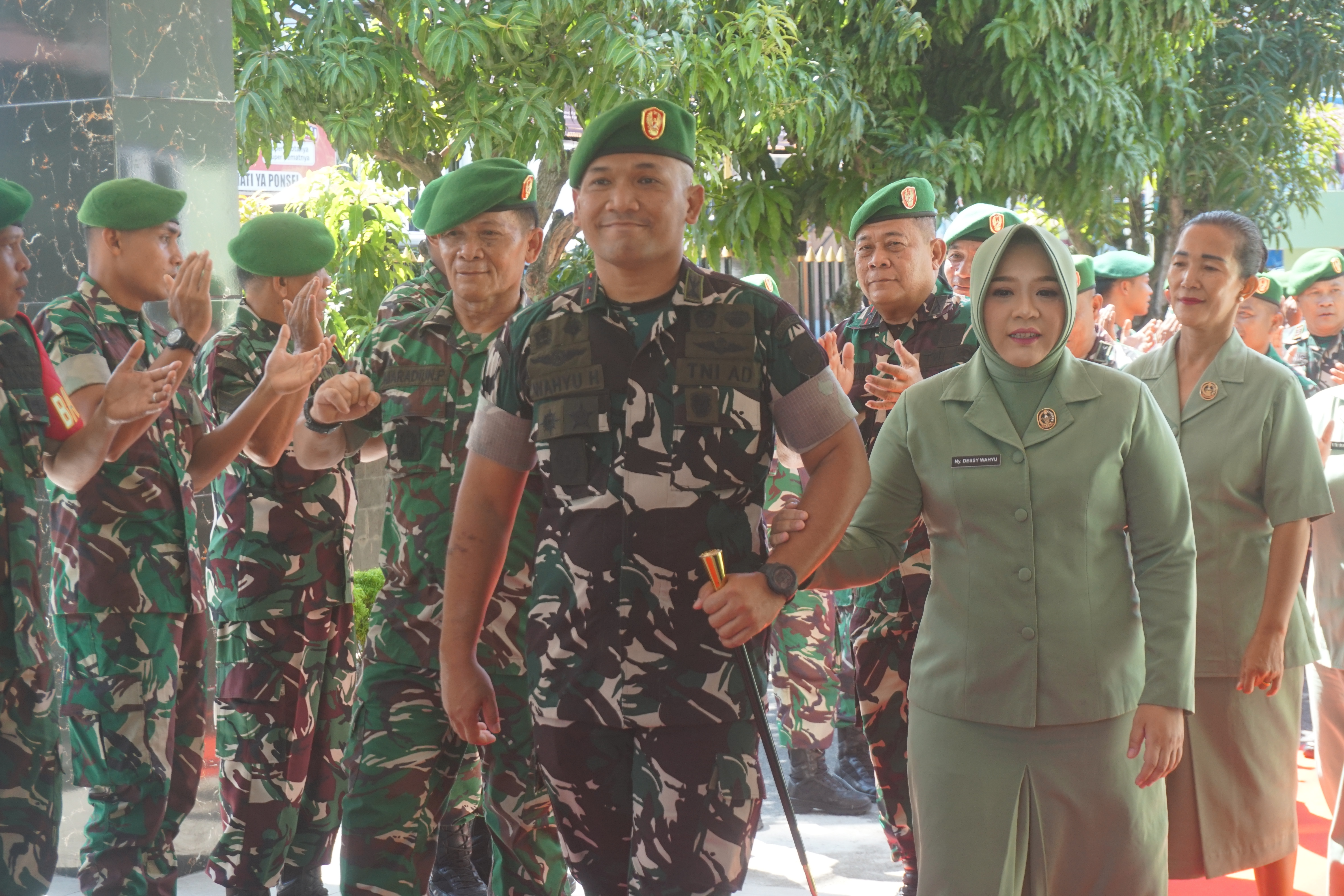 Kodim 0211/Tapanuli Tengah Gelar Lepas Sambut Dandim, Letkol Arh Wahyu Hidayat Resmi Gantikan Letkol Bayu Hanuranto
